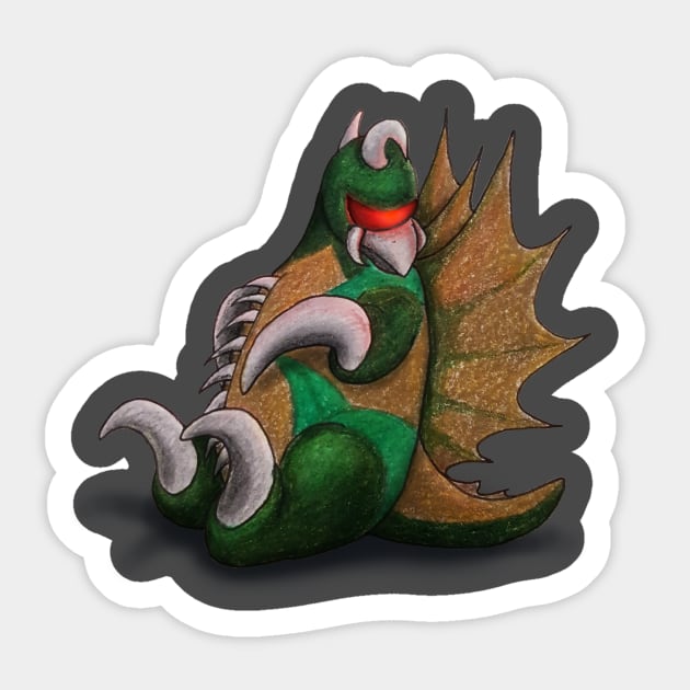 Cute Gigan Sticker by Lupa1214